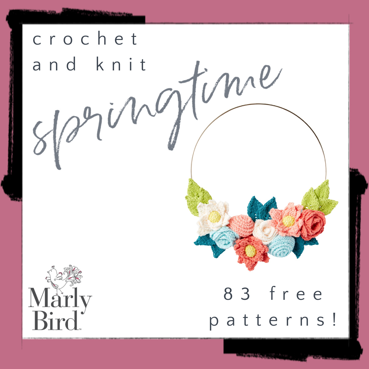 83 Free Springtime Crochet and Knit Patterns