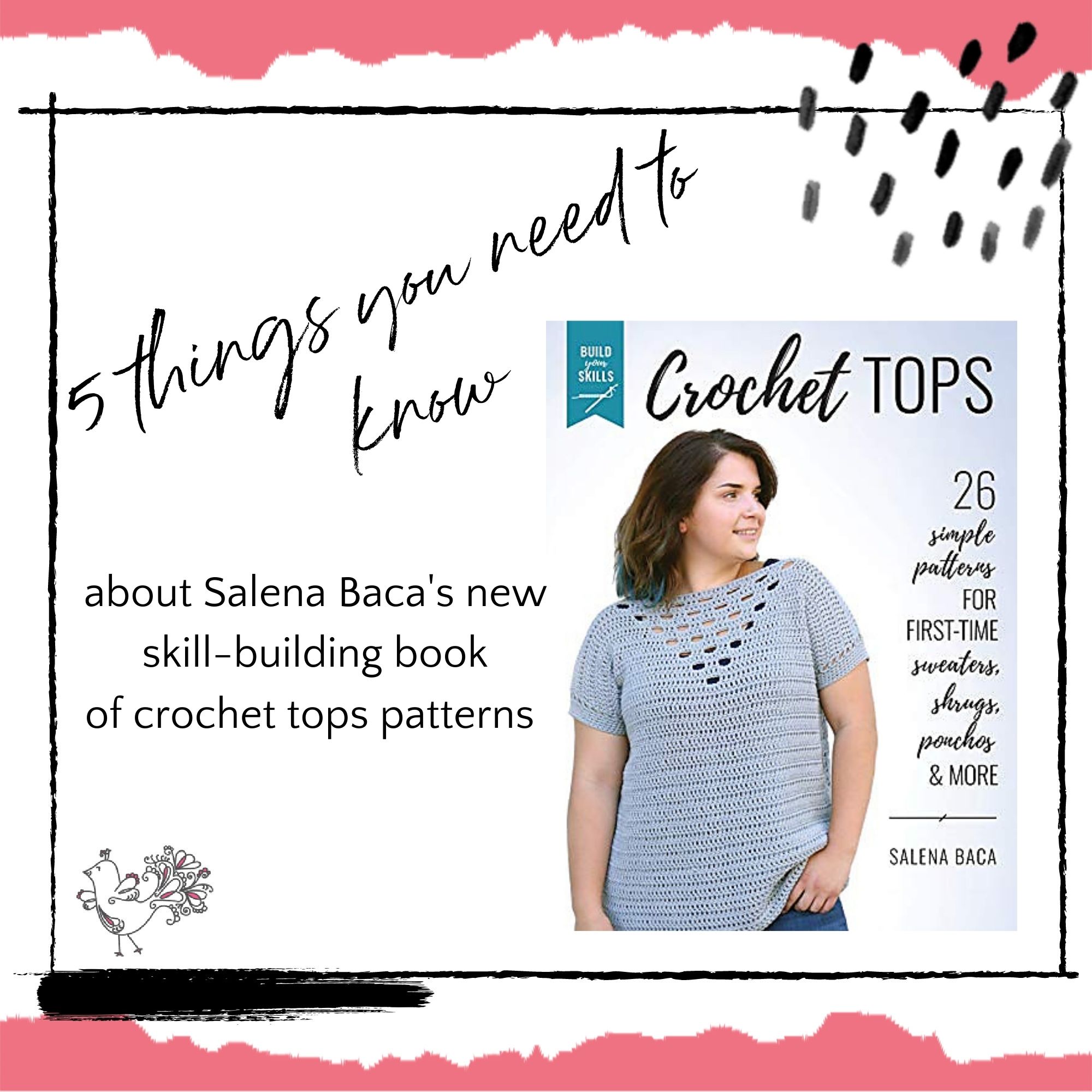 Salena Baca's crochet tops book