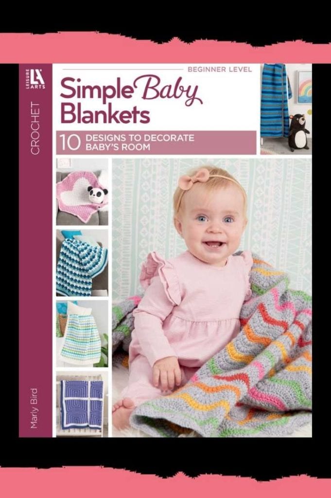 crochet baby blankets book