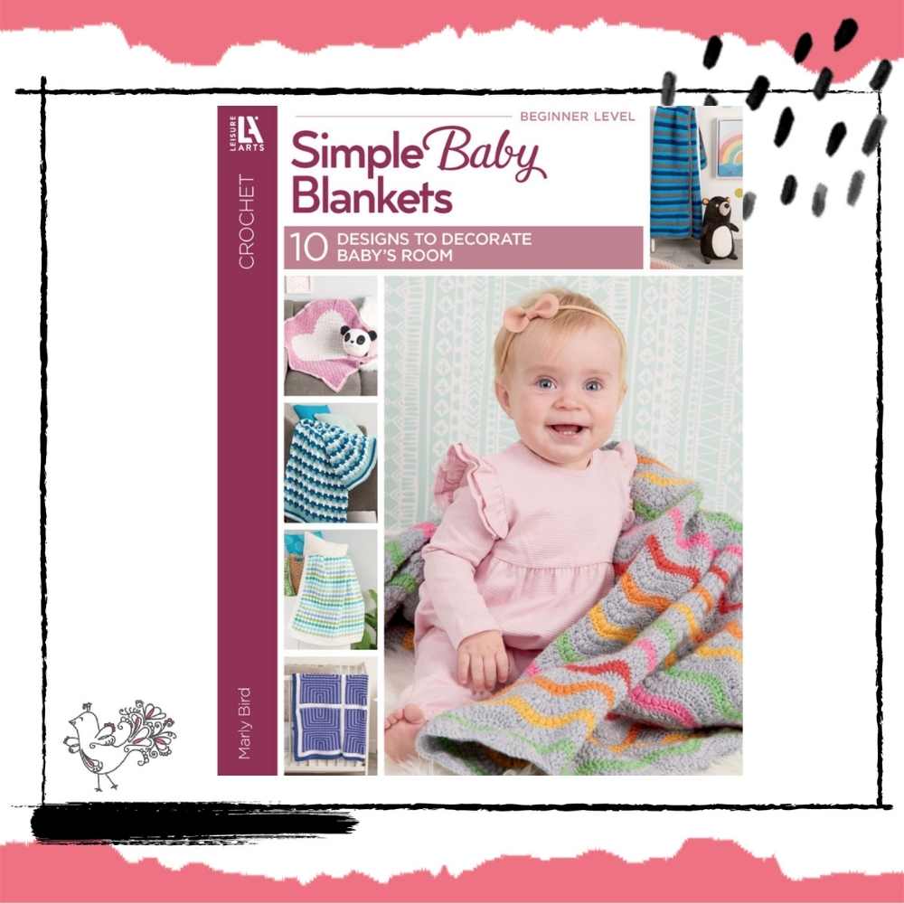 simple crochet baby blankets book