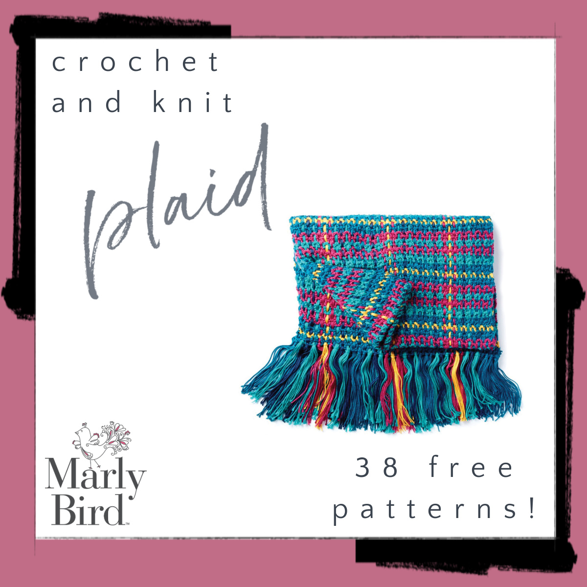 38 Free Plaid Patterns to Crochet and Knit