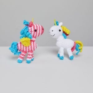 Sparkle and Shimmer Crochet Unicorn