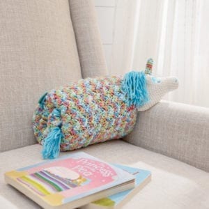 Unicorn Baby Blanket Free Crochet Pattern