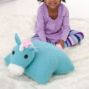 Unicorn Pillow Pal Free Crochet Pattern