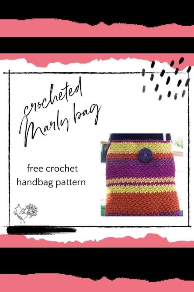 Marly Bird crochet purse free pattern