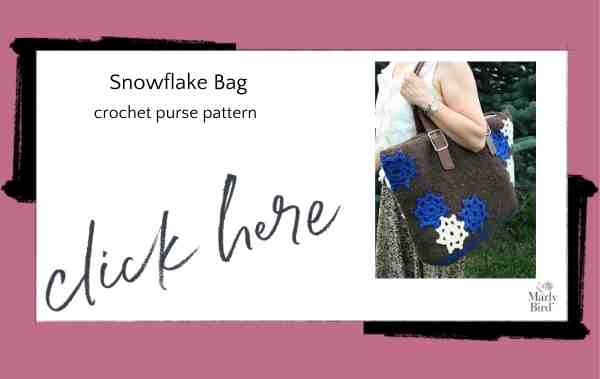 Snowflake Bag Crochet Purse Pattern