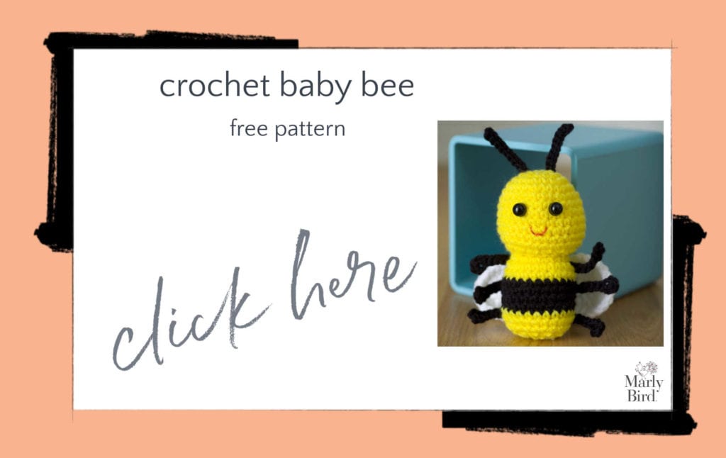 Crochet Baby Bee Free Crochet Pattern