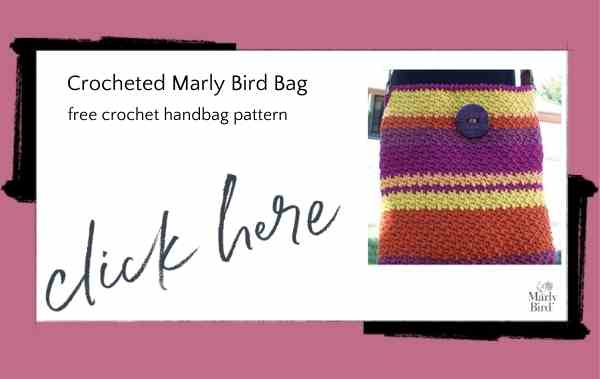 crocheted Marly Bird bag