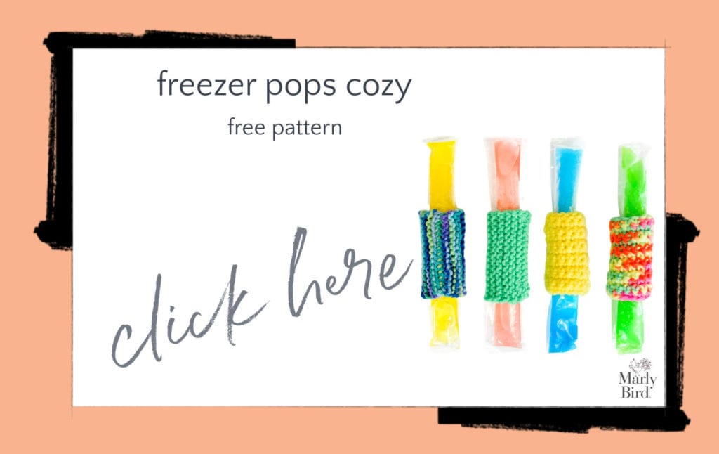 Freezer Pops Cozy Free Crochet Knitting Pattern