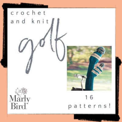 16 Free Golf Patterns to Knit and Crochet