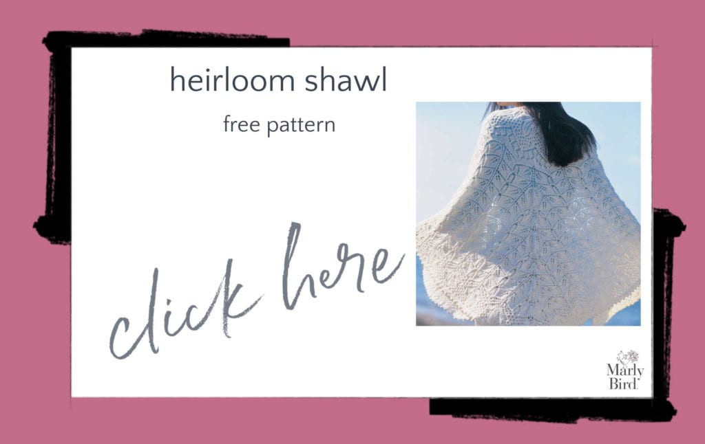 Heirloom Shawl Free Knitting Pattern