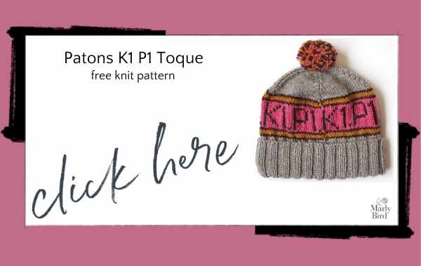 k1 p1 knit toque hat free pattern