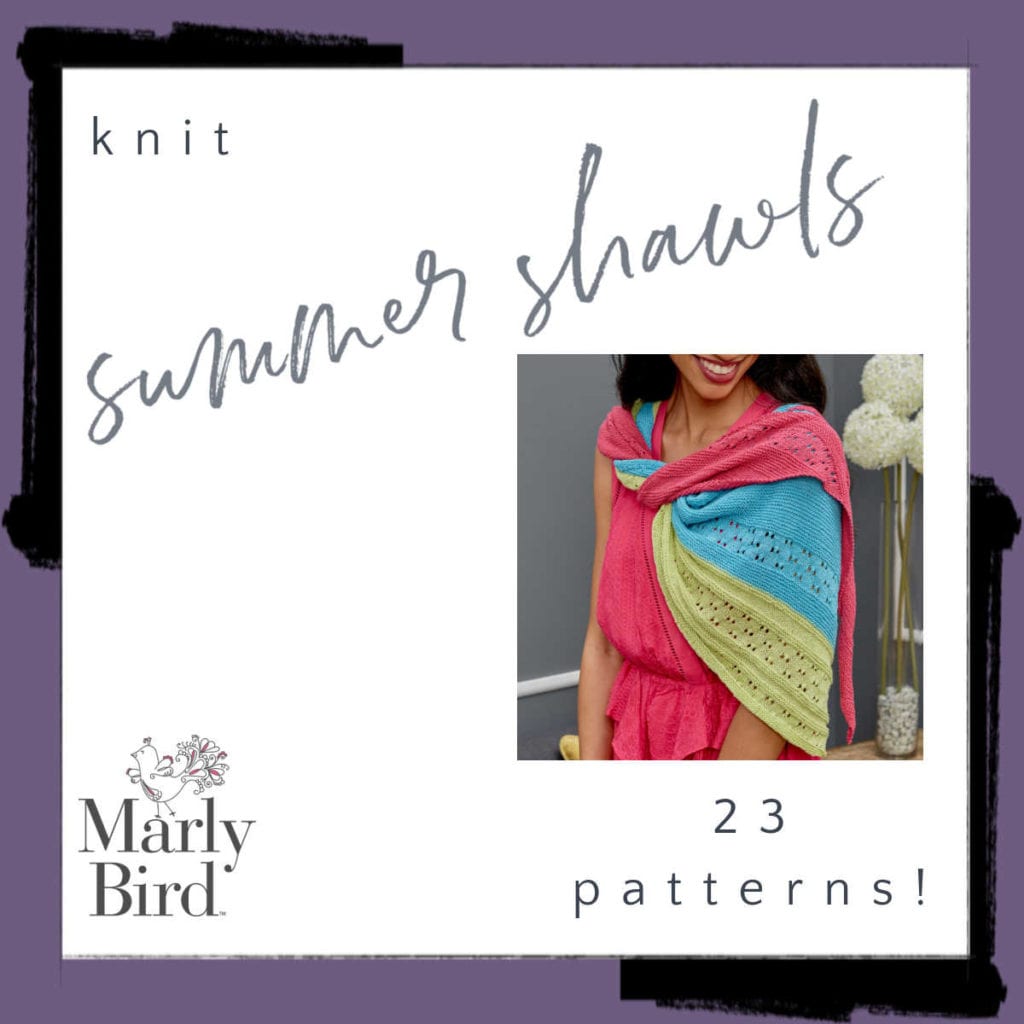 23 Free Knit Summer Shawls