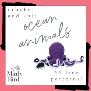 44 Free Ocean Animal Projects to Crochet and Knit