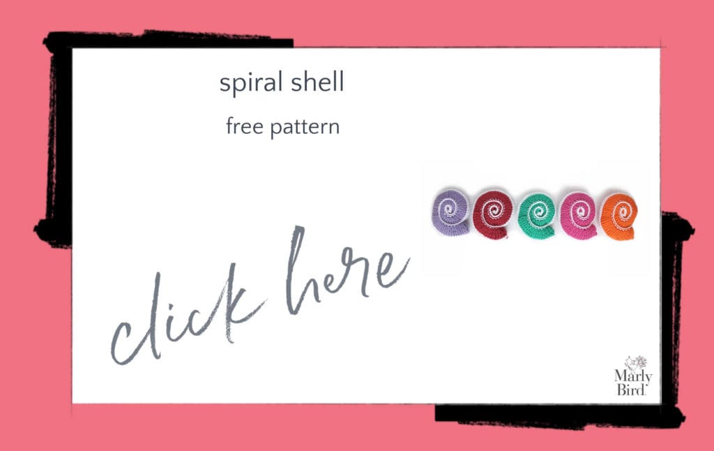 Spiral Shell Free Crochet Pattern
