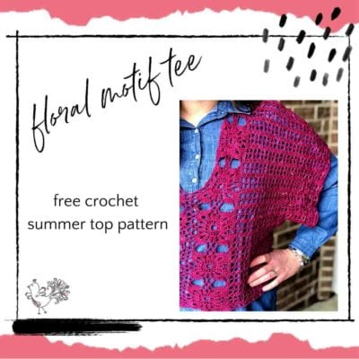 Summer Lace Sweater Free Crochet Pattern