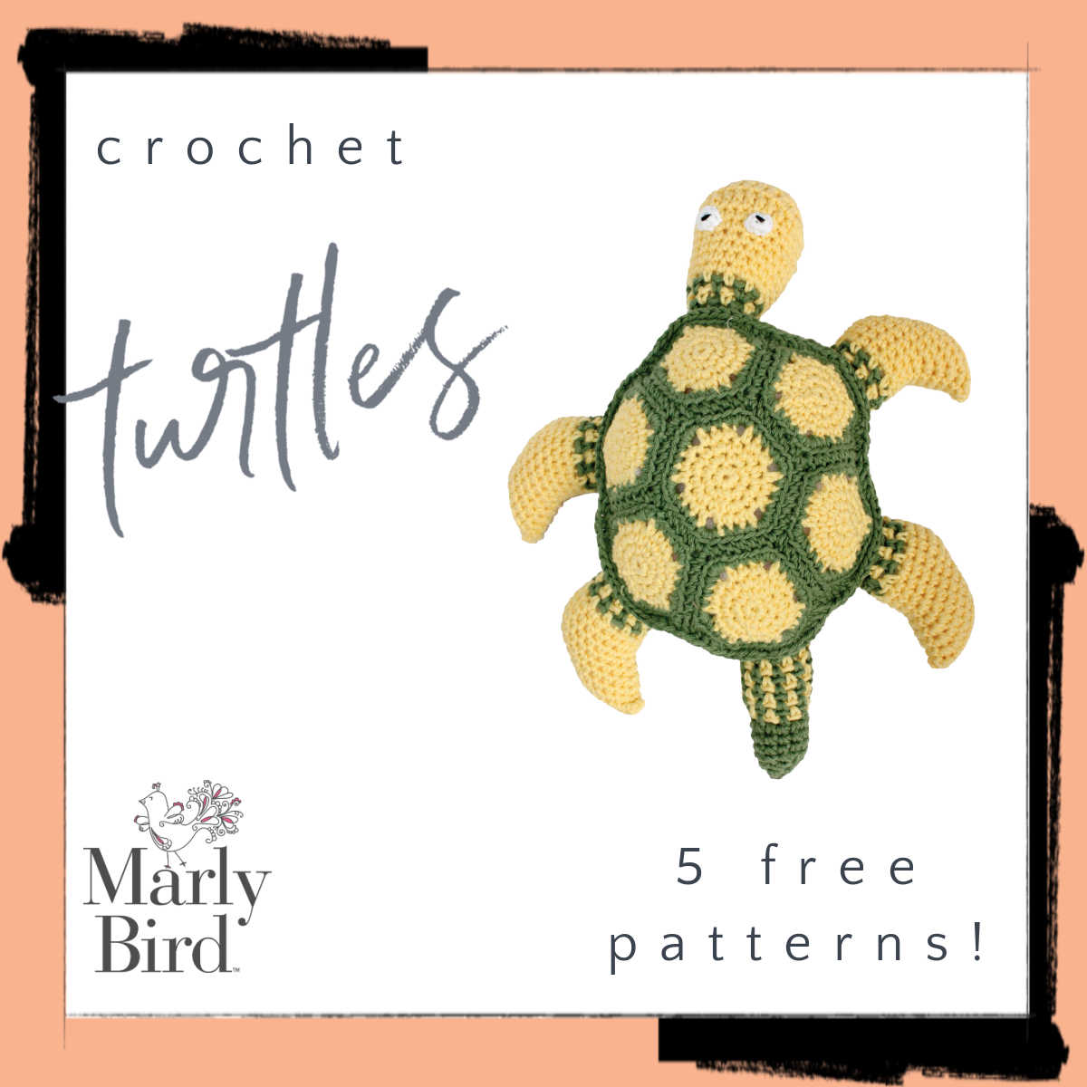5 Free Crochet Turtle Patterns