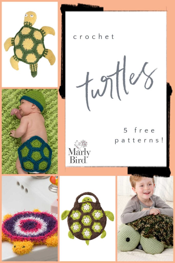 5 Free Crochet Turtle Patterns