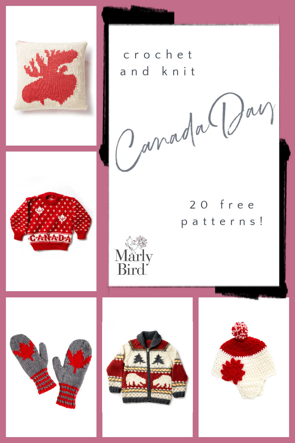 20 Free Canada Day Patterns Marly Bird
