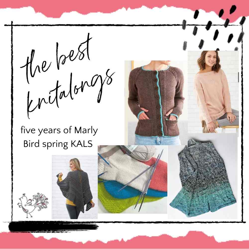 Marly Bird spring kal patterns