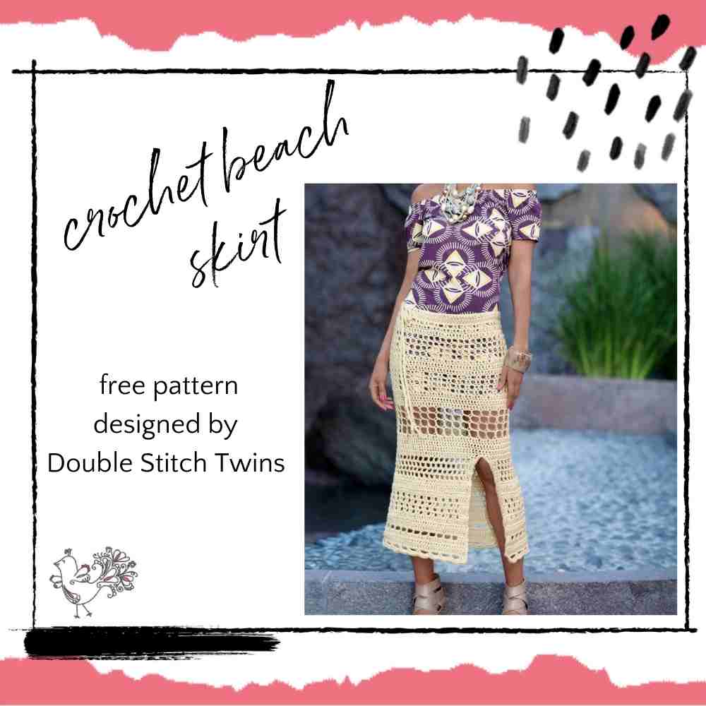 The Perfect Crochet Beach Skirt Pattern - Marly Bird