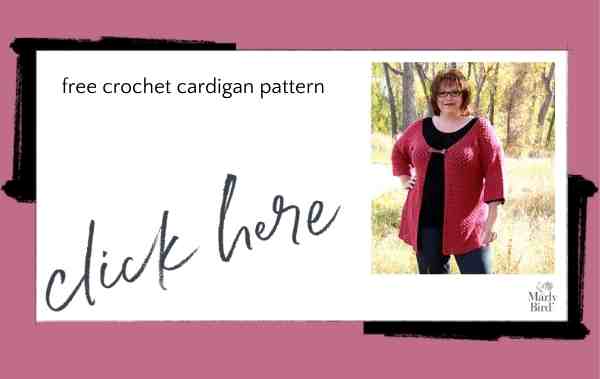 crochet cardigan pattern with buttons