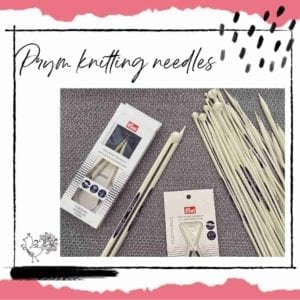 different styles of Prym knitting needles