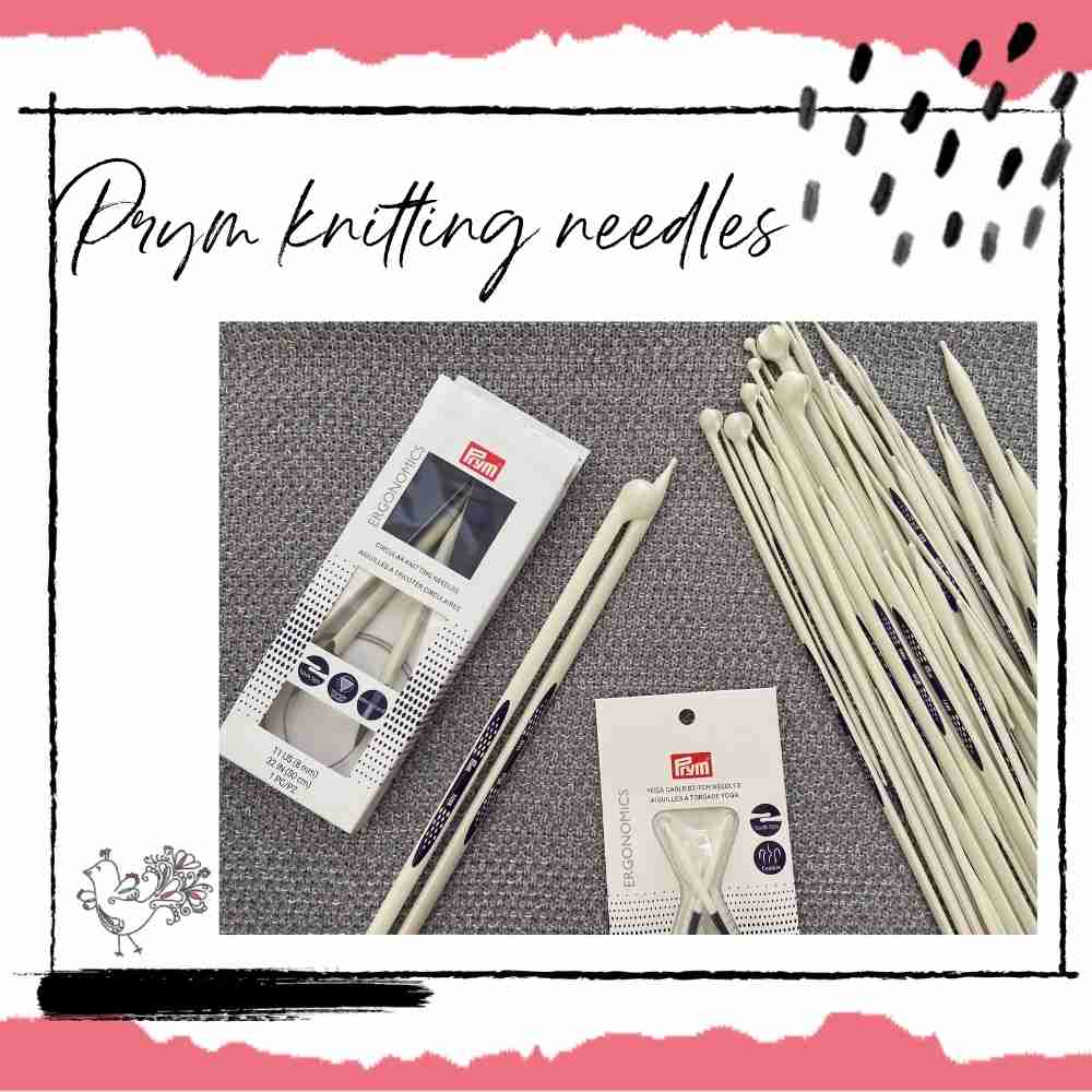 different styles of Prym knitting needles