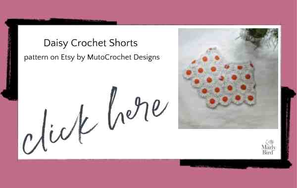 floral daisy crochet shorts patterns