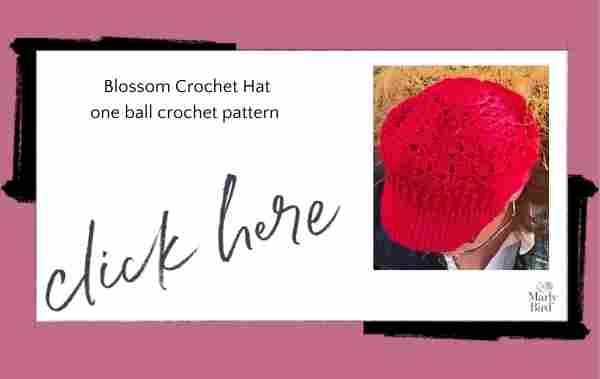 one ball crochet hat pattern with brim