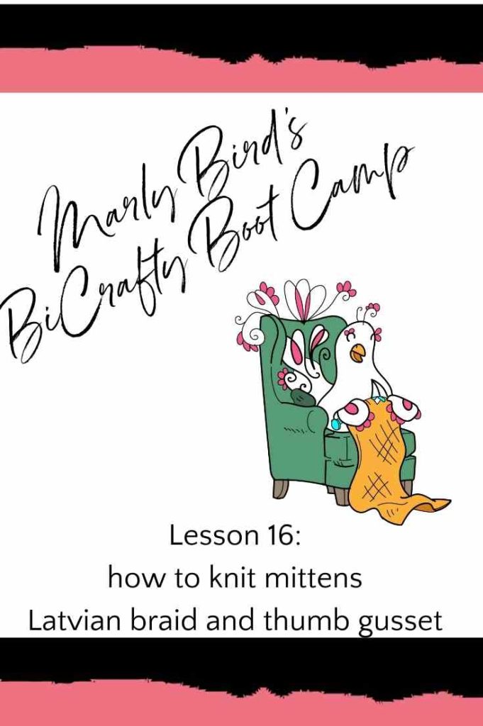 Knit Mittens Pattern Part Two