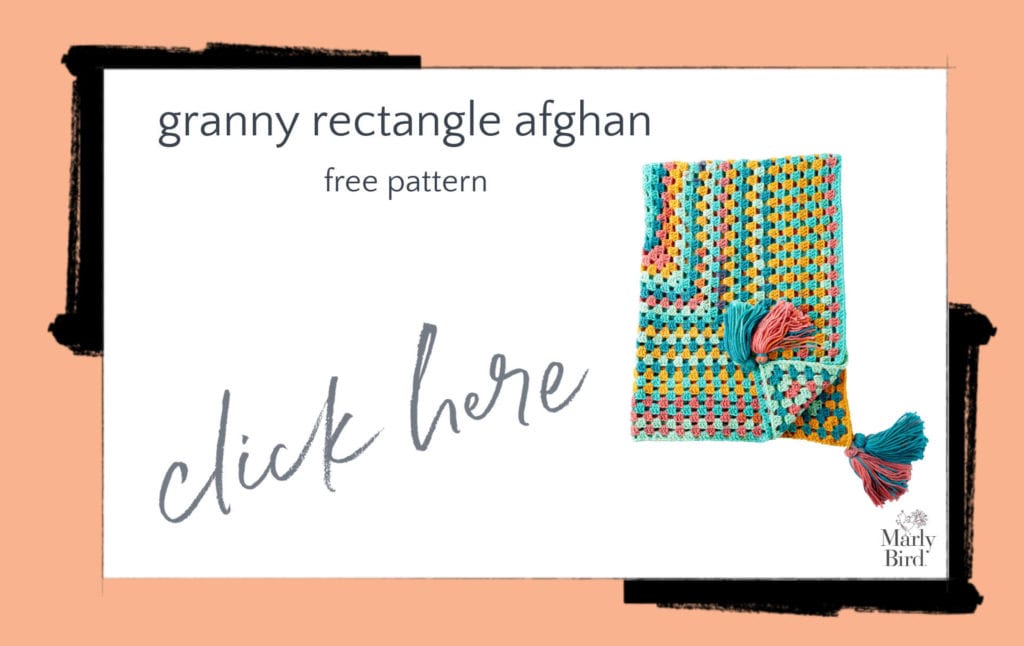Granny Rectangle Afghan Free Crochet Pattern