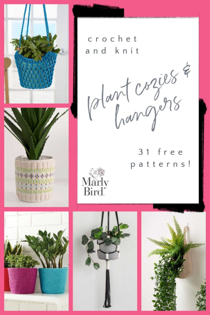 Plant Cozies and Hangers | 31 Free Patterns