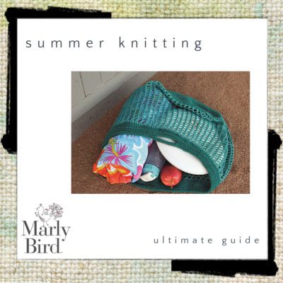 summer knitting