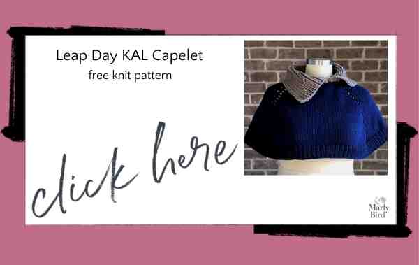 free capelet knit pattern