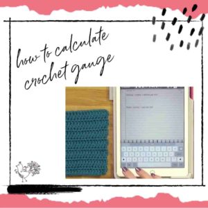 calculate crochet gauge - Marly Bird