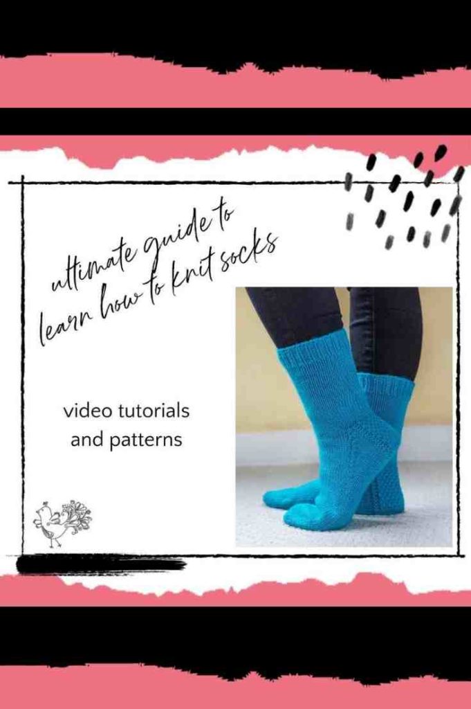 how to knit socks guide