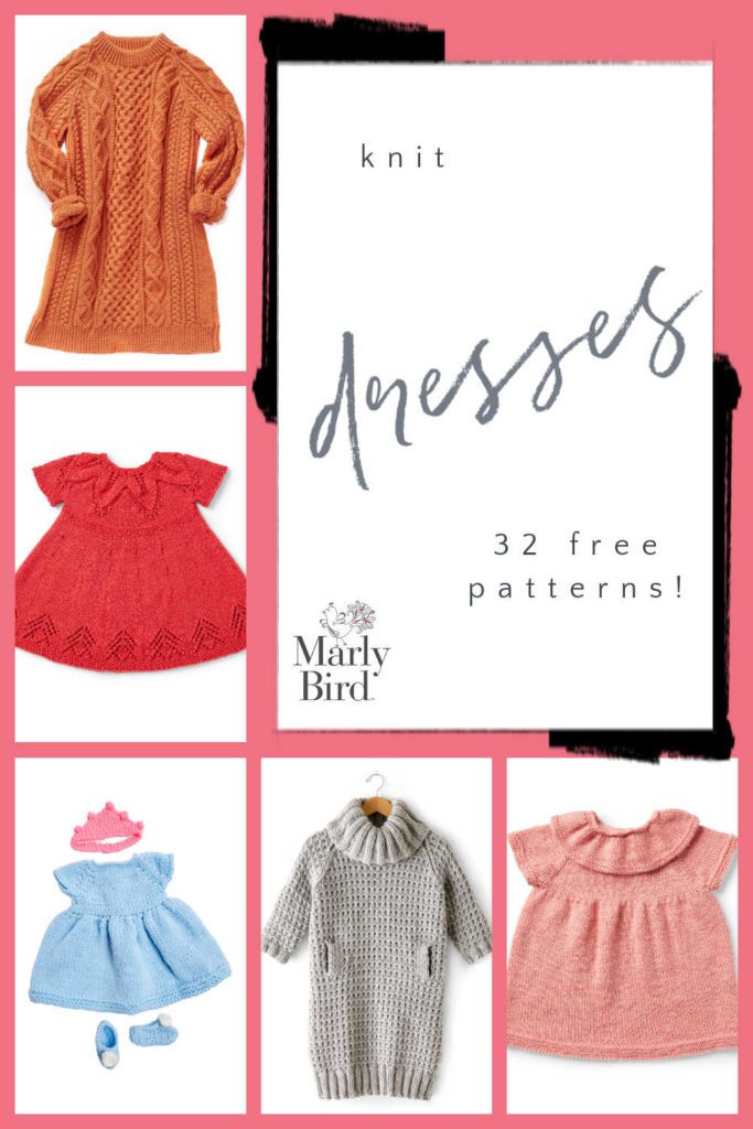 32 Free Knit Dress Projects