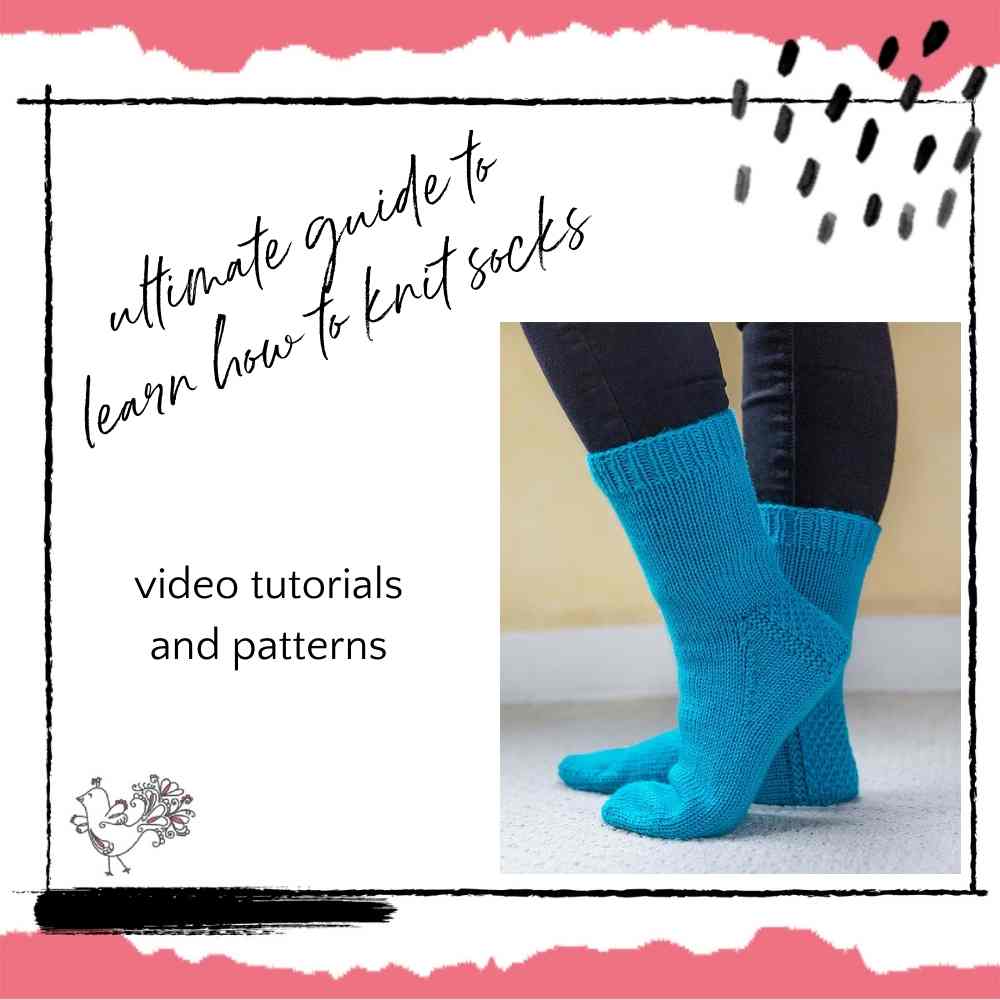 learn how to knit socks