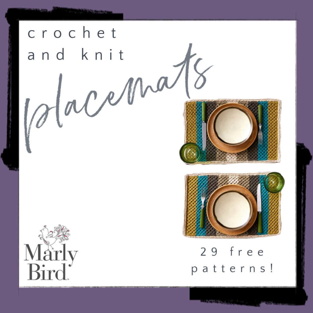 29 Free Knit and Crochet Placemats