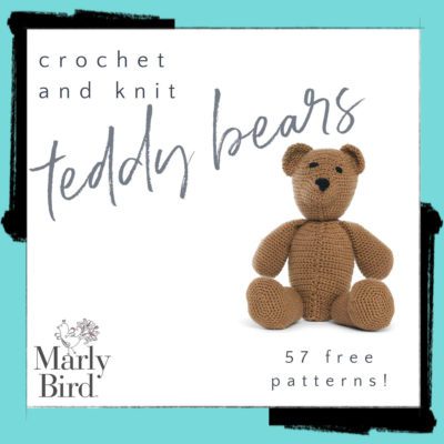 57 Free Teddy Bear Crochet and Knit Projects