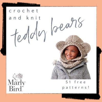 51 Free Teddy Bear Crochet and Knit Projects