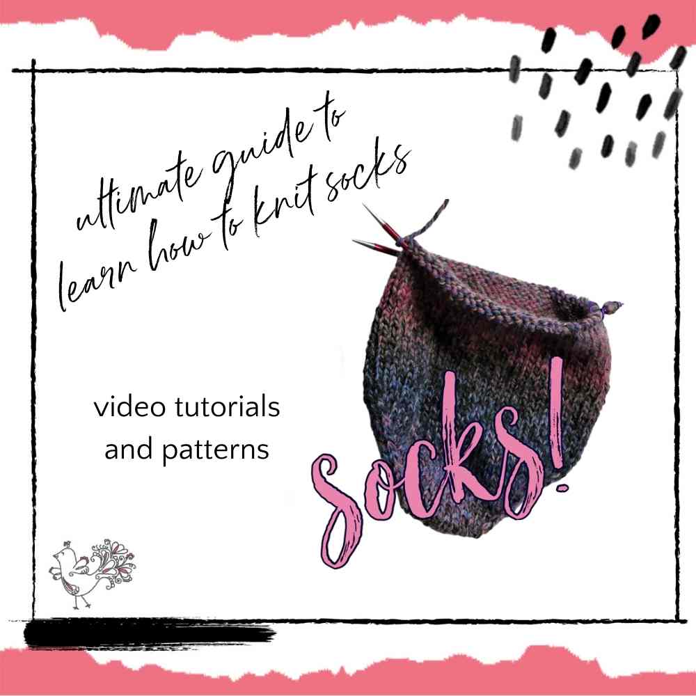 ultimate guide to learn how to knit socks