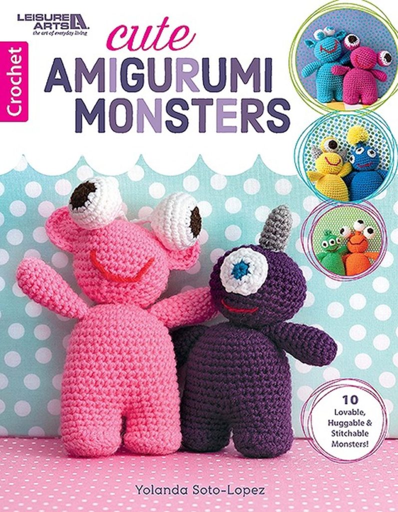 cute amigurumi monsters crochet book