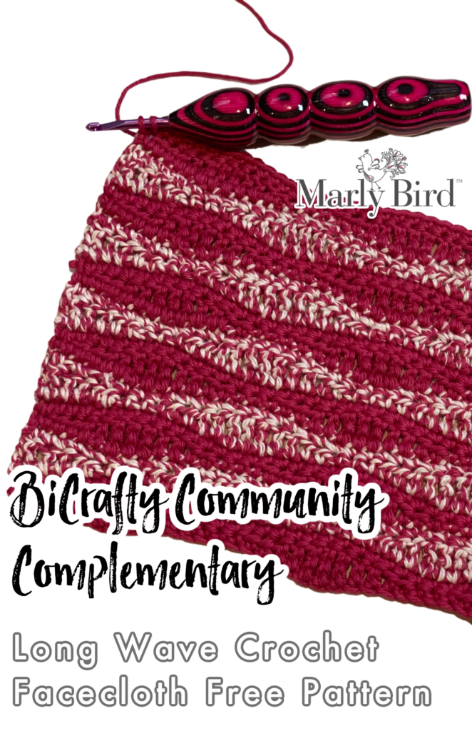 BiCrafty Community Complementary Long Wave Crochet Facecloth for Self-Care Pattern-IMG_2592-1