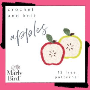 12 Free Apple Projects to Knit and Crochet