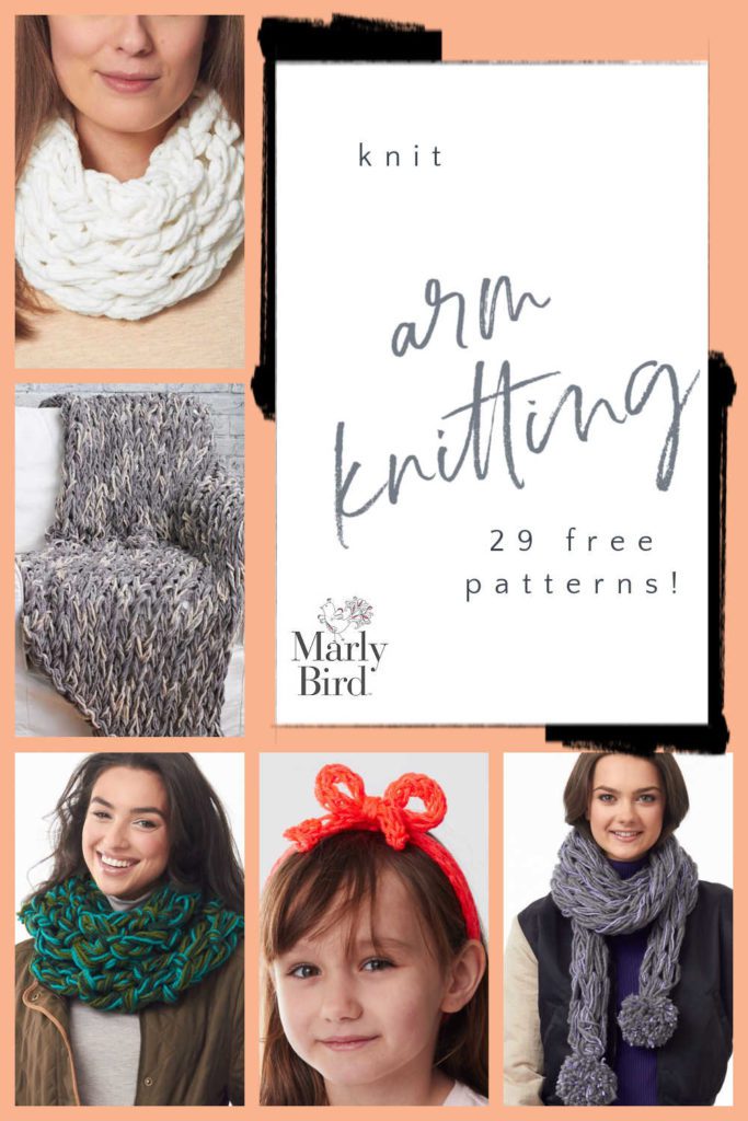 29 Free Arm Knitting Projects
