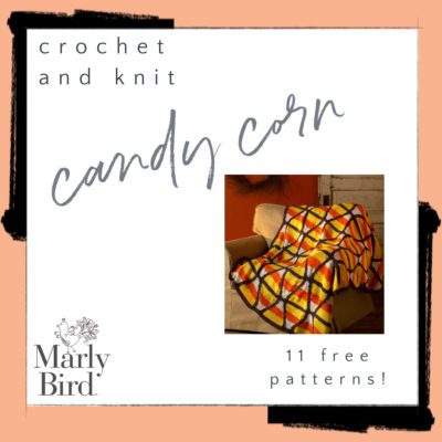 11 Free Candy Corn Crochet and Knit Projects