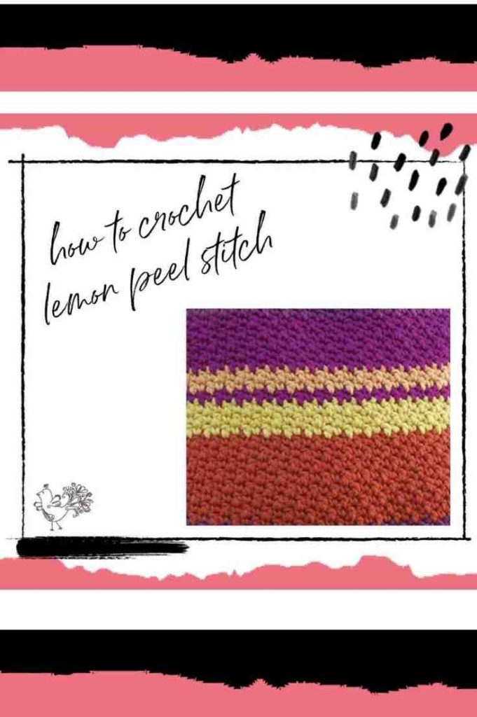 crochet seed stitch patterns