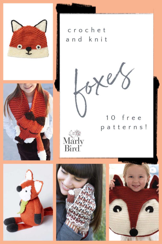 10 Knit and Crochet Fox Projects